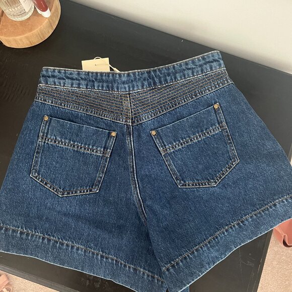 Kivari Celene Denim Short - Indigo NWT - Picture 9 of 10